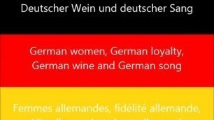 National Anthem of germany