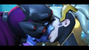Overwatch Lesbian Kissing