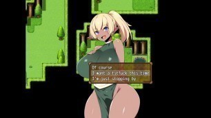 Futanari Alchemist Tris Hentai Game Pornplay Ep.25 Cute Dark Elf Outdoor Titjob