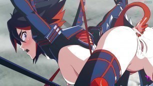 Matoi Ryuuko Cannot Handle All The Dicks With English Subtitles Kill La Kill Anime Hentai Parody