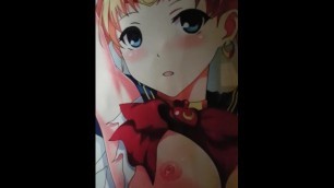 Cumshot on Dakimakura Sailor Moon 1