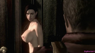 Resident Evil Remake HD Jill Nude Cutscenes Pt. 1