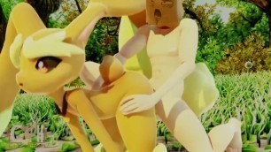Lopunny sex in the forest