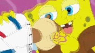 Spongebob Porn: Sandy gives Spongebob Blowjob