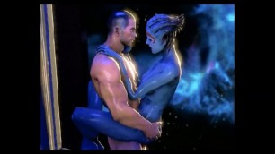 Mass Effect - Samara and Shepard Romance - Compilation