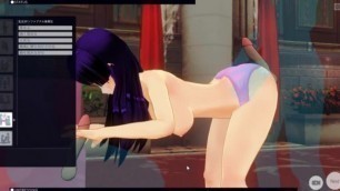 CM3D2 - Naruto Hentai, Hinata Hyuga Offers her Body for a Promotion