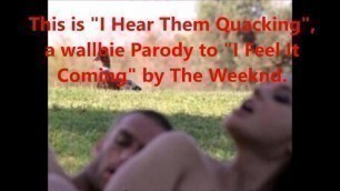 I Hear them Quacking - the Weeknd 'i Feel it Coming' Parody (Hentai)