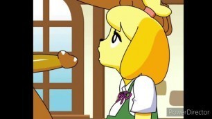 Animal Crossing Isabelle Hentai GIF