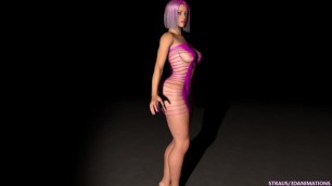 3D Hentai - Simulated Clothing - Meshed Vr