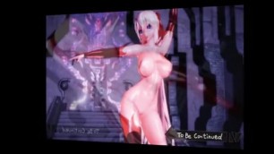 [MMD] R-18 On The Floor「Nude dance and Sex, Sexy Evelyn Celebrian Luka