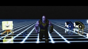 THANOS RIDES FIDGET SPINNER IN TRON AND FUCKS MR. INCREDIBLE