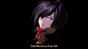 Hentai Anime JOI - Mikasa Ackerman (CBT, 2 Endings)