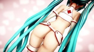 Hatsune Miku in Become of Nurse by [Piconano-Femto]