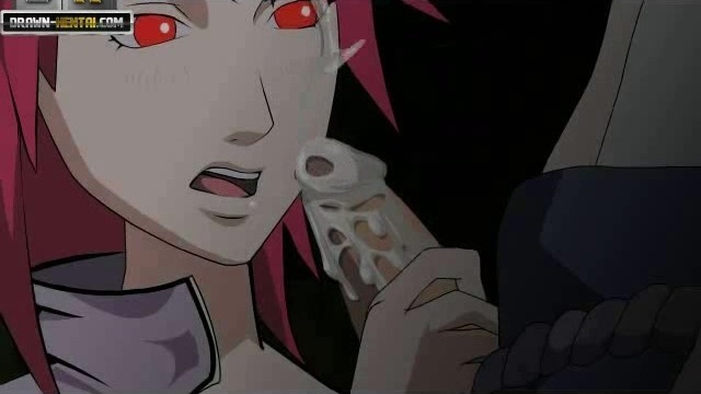 Naruto Porn - Karin comes, Sasuke cums