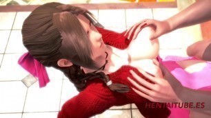 Final Fantasy Hentai - Aerith With Big tits enjoys sex 1-2