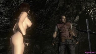 Resident Evil Remake HD Jill Nude Cutscenes Pt.3
