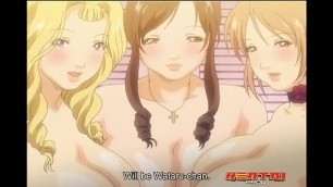 Hentai Pros - boobalicious 2 - Two busty anime babes take advantage of shy