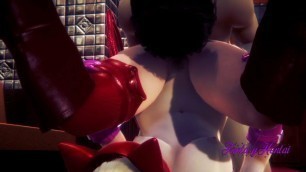 Megami Tensei Hentai 3D - Tamaki Ann has two orgasms