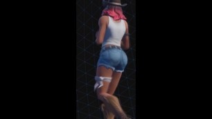 Calamity dancing (she thicc)