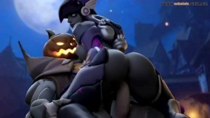 [Arhoangel] Reaper Pumpkin Fuck Pussy Pharah Possessed Overwatch