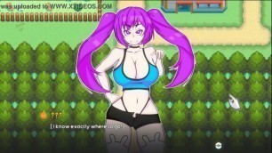 Oppaimon [Hentai pixel game] Ep.1 pokemon sex parody fingering cummander and squirty pussy