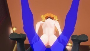 [CM3D2] Blonde Anime Maid Sucks & Fucks