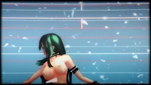 MMD Long Lamb Yuuka Kazami sexy dance