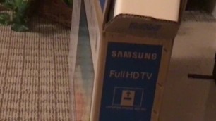 Setting up our Samsung tv