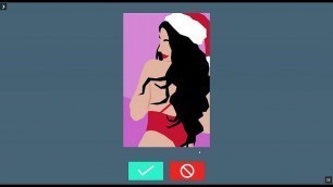 Lewd Mod XXXmas &lbrack;Christmas PornPlay Hentai game&rsqb; Ep&period;1 censoring flirting and sexting for christmas with a sexy colleague