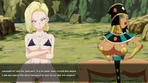 Super Slut Z Tournament [Hentai game] Ep.3 Android 18 fucked by an old pervert god