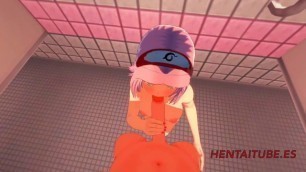 Naruto - POV Naruto x Sakura Handjob,Blowjob Fucked - Hentai 3D