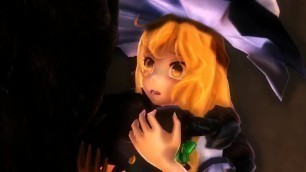 3D MMD Marisa & Ogre