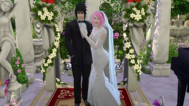 Naruto Hentai Episodio 79 La Boda de Sakura Parte 1 Naruto Hentai Netorare Esposa Vestida de Novia Engañada Marido Cornudo Anime