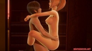 Hard Threesome 3D Hentai Game Play