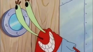Mr. Krabs Nuts All Over Spongebob