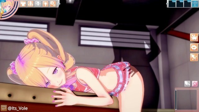 Koikatu Hentai Gameplay - Sex with the School's Star Cheerleader