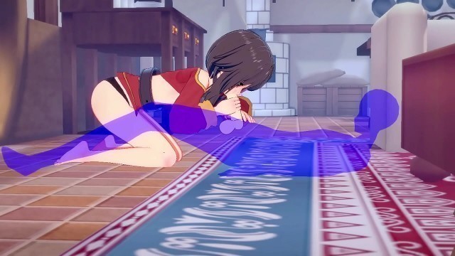 640px x 360px - KonoSuba Hentai - Megumin blowjob and cum in her mouth - Japanese Asian  Manga anime game porn | hentaiporncollection.com