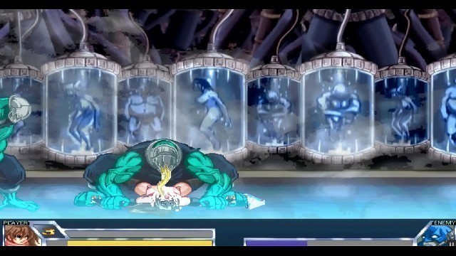 Final Fuck &lbrack;Hentai game PornPlay&rsqb; Ep&period;5 blue slime monster rough anal fucking