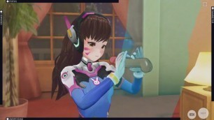 [CM3D2] OVERWATCH HENTAI - D.VA FUCKED HARD IN THE PUSSY