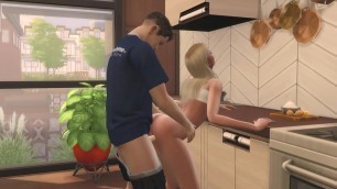 Fucking My Boyfriend's Brother - &lpar;My Art Professor - Episode 4&rpar; - Sims 4 - 3D Hentai
