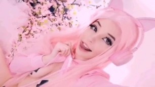 Belle Delphine ahegao & flashing tits [INSTAGRAM]