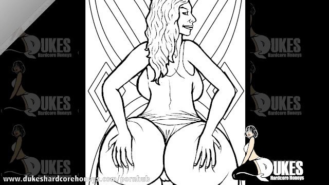 Sexy Adult Coloring Book