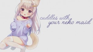ASMR] Cuddles With Neko Maid [Binaural] [Soft Sleeping Sounds]