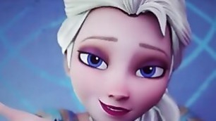 Full Frozen Elsa & Anna 2020 compilation |3D Hentai UNCENSORED