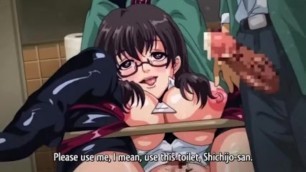 big tits anime mother blowjob