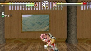 MUGEN - Amy Rose and Tifa Lockhart showcase