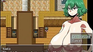 Yuka  shard of the yokai [PornPlay Hentai game] Ep.6 Giant tits massage by the tailor guy