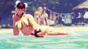 #SFVAE Chun Li (over Kolin) Vs Mai (Bikini Edition) SFVAE Mods