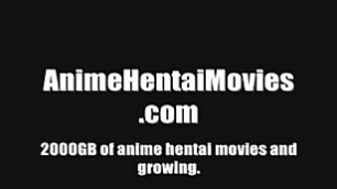 Horny chick receive the cock in the cunt - anime hentai movie