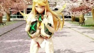 [MMD] R-18 Teñes de color - Mythra